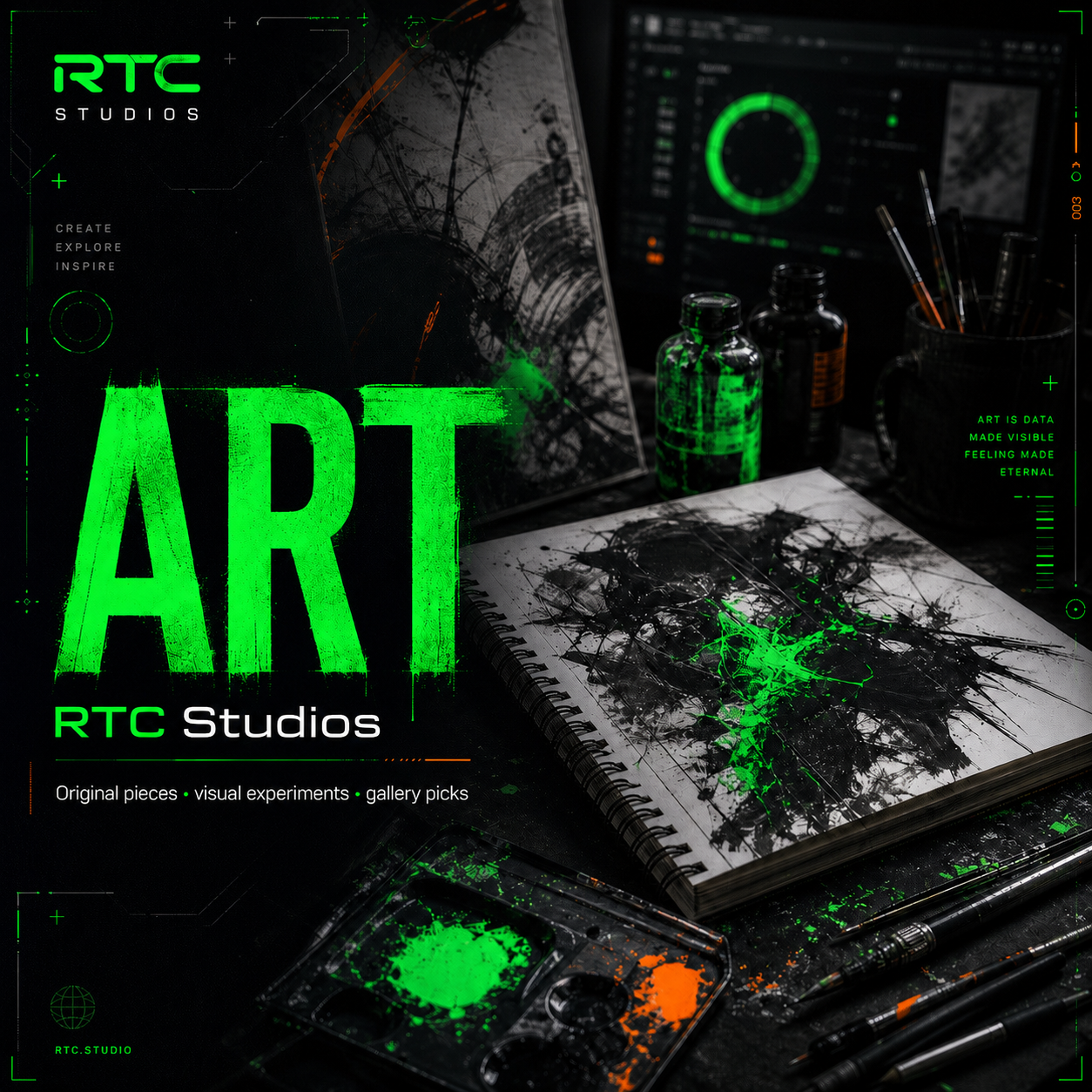Abstract artwork from Art Collection Series 2