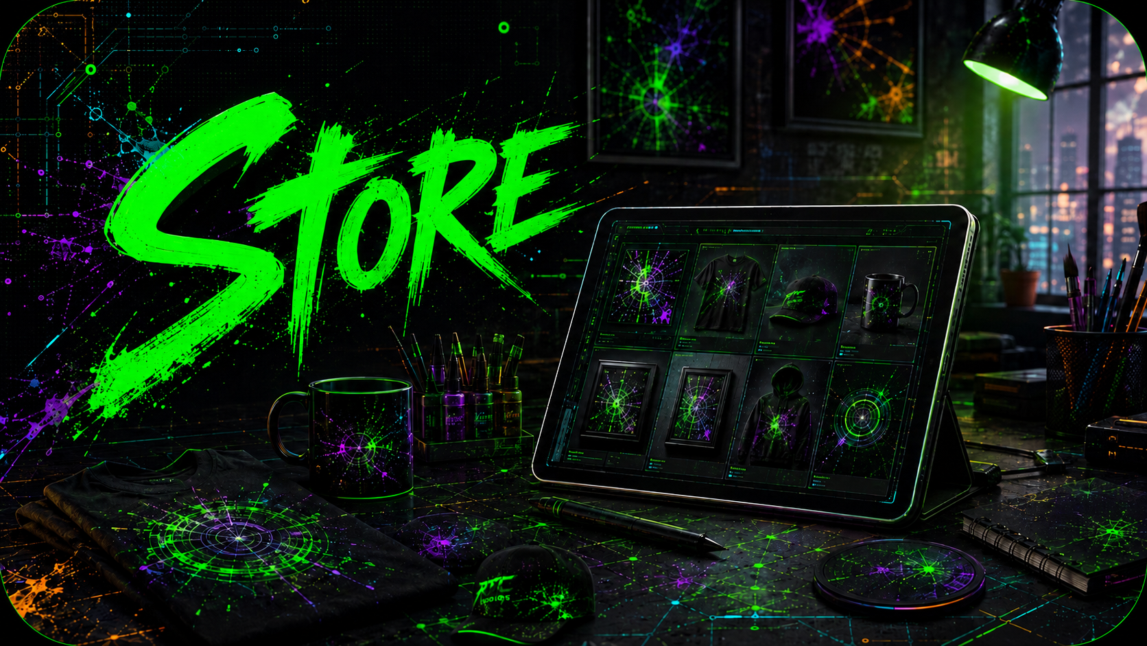 Store destination artwork