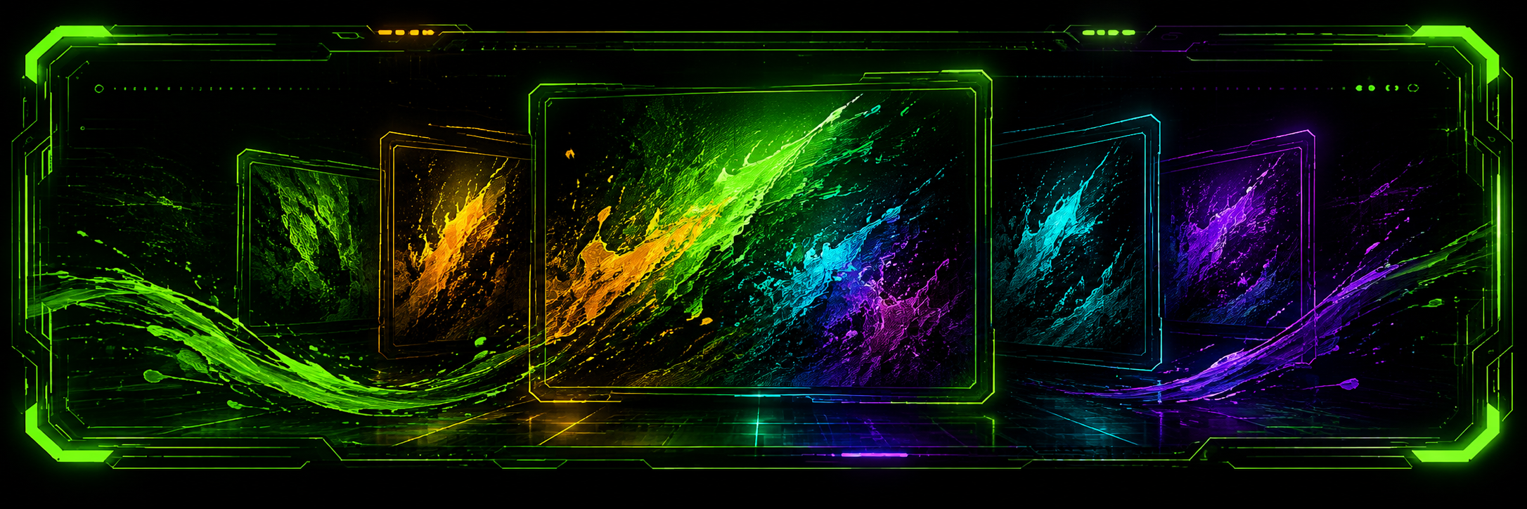 Art portfolio banner